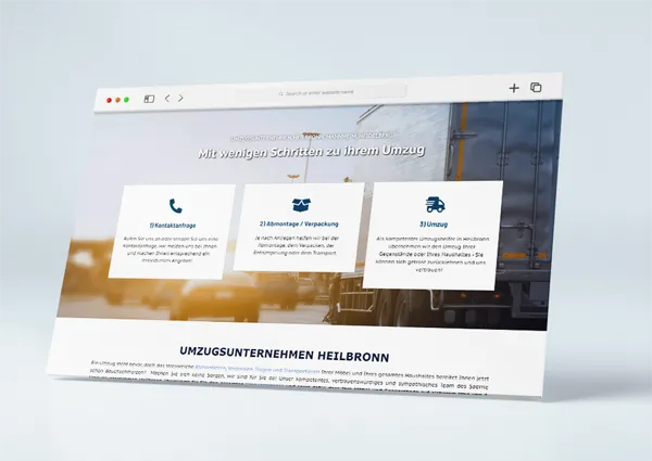 Website für Umzugsfirma Seo für Umzugsunternehmen Seo für Umzugsfirma