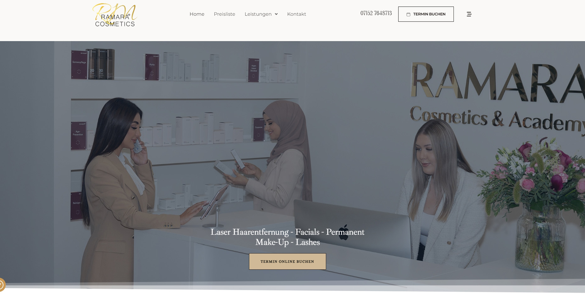 Kosmetik Website 7